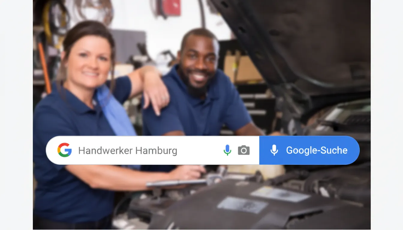 Als Handwerker in Hamburg bei Google gefunden werden